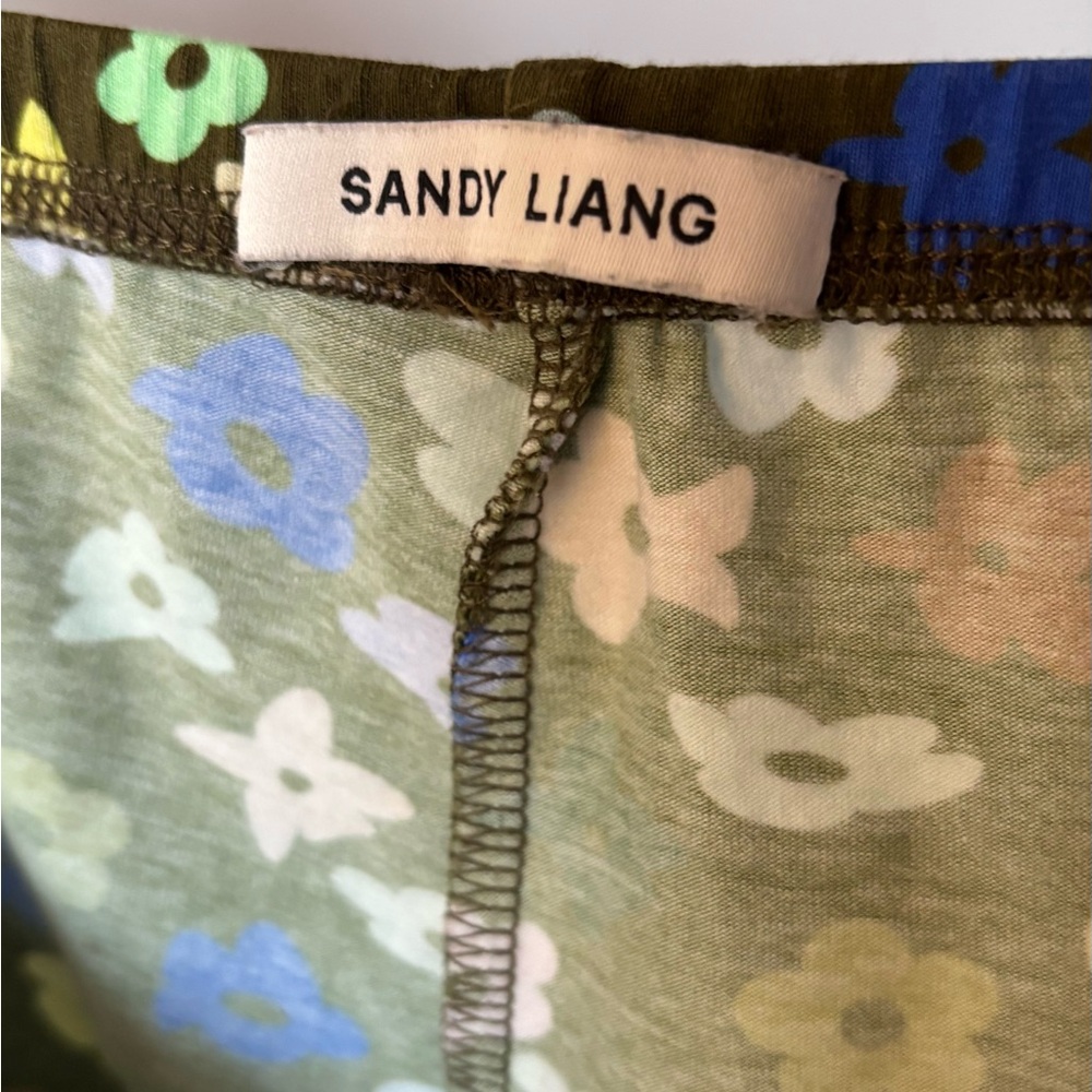 Sandy Liang Jojo bike shorts Stickers print size L - Picture 5 of 6